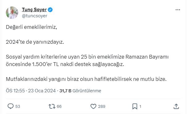 Bu şartı taşıyan emeklilere nakdi bayram desteği yapılacak! Seçim öncesi emeklilere müjdeli haber geldi 11